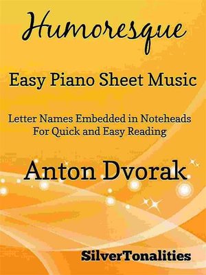 cover image of Humoresque Easy Piano Sheet Music